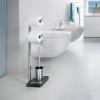 Držač toaletnog papira s WC četkom NEXIO, 73 cm, mat nehrđajući čelik, Blomus