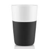 Termo šalice za café latte 360 ml 2 komada karbonsko crna Eva Trio