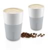 Termo šalice za café latte 360 ml 2 komada svijetlo siva Eva Trio