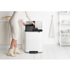 Kanta s pedalom BO, 2 x 30 l, bijela, Brabantia
