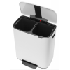 Kanta s pedalom BO, 2 x 30 l, bijela, Brabantia