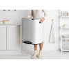 Kanta s pedalom BO, 2 x 30 l, bijela, Brabantia