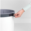 Korpa za rublje, 60 l, s poklopcem od pluta, bijela, Brabantia
