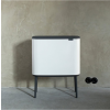 Kanta za otpatke na dodir BO, 11 + 23 l, bijela, Brabantia