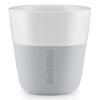 Termo šalice za espresso 80 ml 2 komada svijetlo siva Eva Trio