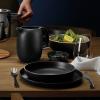 Tanjur duboki Nordic kitchen O 20 cm crna Eva Trio