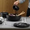 Tanjur duboki Nordic kitchen O 20 cm crna Eva Trio