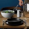 Tanjur duboki Nordic kitchen O 20 cm crna Eva Trio