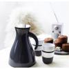 Termo šalice za espresso 80 ml 2 komada karbonski crna Eva Trio