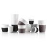 Termo šalice za espresso 80 ml 2 komada karbonski crna Eva Trio