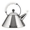 Kuhalo za vodu 9093, 2 l, srebrno/bijelo, Alessi