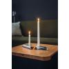 Svjećnjak za svijeće za večeru SQUARE CANDLE, set od 4 kom, nehrđajući čelik, Höfats