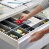 Organizator kuhinjskih ladica BLOX 85200, set od 10 kom, siva, Joseph Joseph