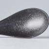 Japanska žlica BLACK MATT, 17,5 cm, crna, MIJ