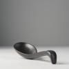 Japanska žlica BLACK MATT, 17,5 cm, crna, MIJ