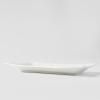Oval za posluživanje WHITE BLOSSOM, 33 x 19 cm, MIJ