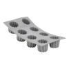 Kalup za kanele ELASTOMOULE, za 8 canelé peciva, 5,5 cm, silikon, de Buyer