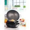 Wok CHOC RESTO EXTREME, 32 cm, neprijanjajuće, aluminij, De Buyer