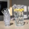 Vrč za vodu i čaše za vodu CRYSTAL u setu, 4 kom, 250 ml/ 1,6 l, Koziol