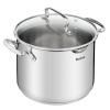 Lonac DUETTO+ G7197955 22 cm, 6,1 l, inox, Tefal
