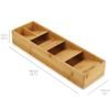 Organizator za pribor za jelo DRAWERSTORE 85168, 40 cm, bambus, Joseph Joseph