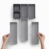 Organizator ladica BLOX 85199, 7 kom, sivi, Joseph Joseph