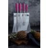 Set noževa PINK SPIRIT, 5 kom, s magnetnim postoljem, F. DICK