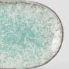 Desertni tanjur AQUA SPLASH, 17 x 11 cm, ovalni, plavi, MIJ