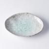 Oval za posluživanje AQUA SPLASH, 20 x 14 cm, plava, MIJ