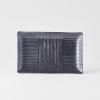 Tanjur za sushi i sashimi LINES, 21 x 13 cm, crni, MIJ