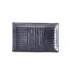 Tanjur za sushi i sashimi LINES, 21 x 13 cm, crni, MIJ