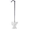 Ukras za božićno drvce HARP ANGEL, 7 cm, posrebreni, Rosendahl