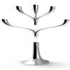Svjećnjak za svijeće za večeru CANDELABRA 30 cm, srebrna, Philippi