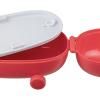 Kutija za užinu SNACKMOBILE, 2 odjeljka, crvena, Alessi