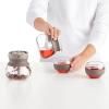 Čajnik s infuzorom za čaj CALM ČAJ 500 ml, smeđa, staklo, Lékué