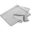 Krpa za poliranje, 31 x 50 cm, set od 2 kom, siva, mikrofibra, Litton