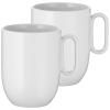 Šalica za kavu BARISTA 380 ml, set od 2 kom, bijela, porculan, WMF