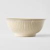 Udon zdjela RIDGED ALABASTER, 18 cm, MIJ