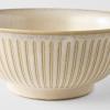 Udon zdjela RIDGED ALABASTER, 18 cm, MIJ
