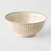 Udon zdjela RIDGED ALABASTER, 18 cm, MIJ