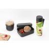 Set kutija za užinu, staklenka za užinu i boca za vodu, MAKE & TAKE, tamno siva, Brabantia