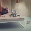 Hvataljke za led ARNE JACOBSEN 17,5 cm, srebro, Stelton