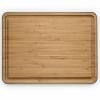 Daska za rezanje GREEN TOOL 39 x 28 cm, s utorom za sok, bambus, Eva Trio
