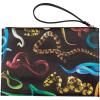 Toaletna torbica TOILETPAPER SNAKES 28 x 20 cm, crna, Seletti