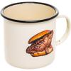 Šalica TOILETPAPER TOAD 10 cm, bež, emajl, Seletti