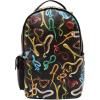 Ranac TOILETPAPER SNAKES 43 cm, crna, Seletti