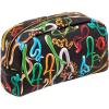 Kozmetička torba TOILETPAPER SNAKES 23 x 13 cm, crna, Seletti