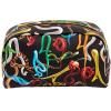 Kozmetička torba TOILETPAPER SNAKES 23 x 13 cm, crna, Seletti