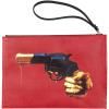 Toaletna torbica TOILETPAPER REVOLVER 28 x 20 cm, crvena, Seletti