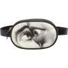 Torbica za pojas TOILETPAPER EYE & MOUTH 19 x 12 cm, crna, Seletti